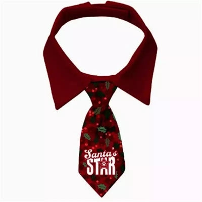 Viele Geschenke Weihnachten Krawatte Santa's Star Hulst