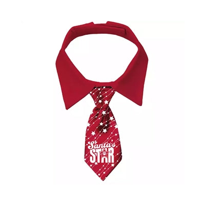 Viele Geschenke Weihnachten Krawatte Santa Star Star Star