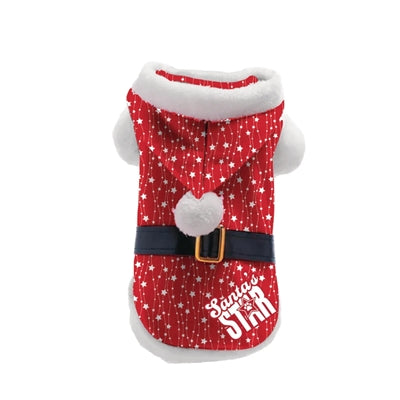 Viele Geschenke Weihnachten Hundestar Santa Star Red