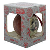 Viele Geschenke Weihnachtsball Frosted Shih Tzu Red