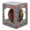 Viele Geschenke Weihnachtsball Französische Bulldogge rot