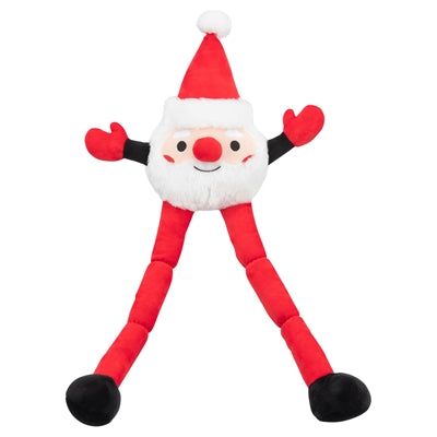 Trixie Weihnachtsklaus mit langen Beinen Plüsch