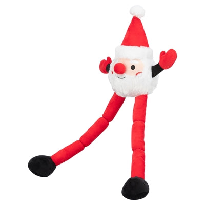 Trixie Weihnachtsklaus mit langen Beinen Plüsch