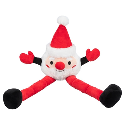 Trixie Weihnachtsklaus mit langen Beinen Plüsch