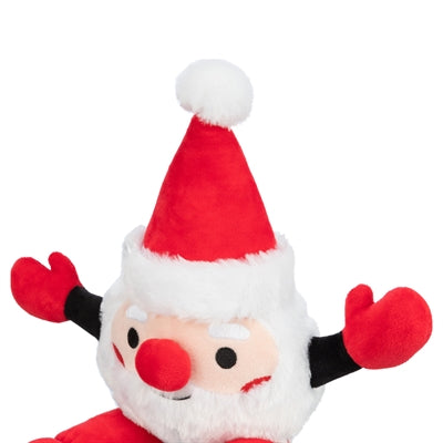 Trixie Weihnachtsklaus mit langen Beinen Plüsch