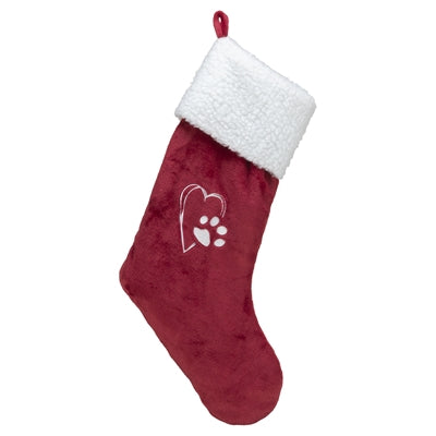 Trixie Weihnachten Weihnachtssocke Plüsch Rot Weiß