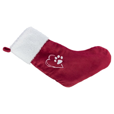 Trixie Weihnachten Weihnachtssocke Plüsch Rot Weiß