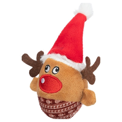 Trixie Weihnachten Rendier Ratel Ball Plüsch