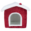Trixie Weihnachten Katzenkorb Haus rot weiß