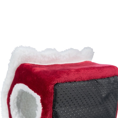 Trixie Weihnachten kuschelige Höhle Degoe Rot Weiß