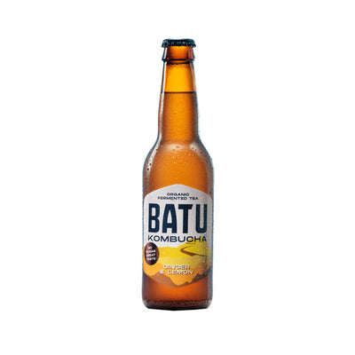 Batu Kombucha Ingwer-Zitronen-Flasche (12x33 cl)