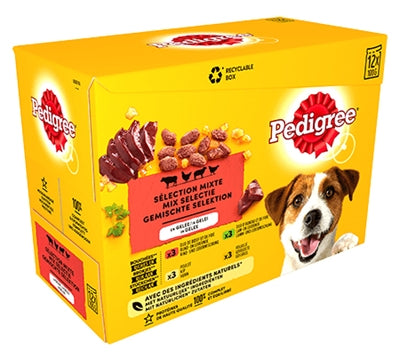 Pedigree Multipack -Mahlzeitbeutel Favoriten in GLEI