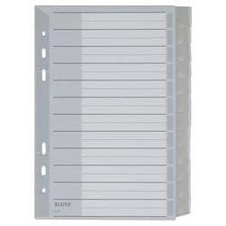 Leitz graue leere Polypropylen-Reiter im A5-Format