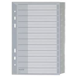 Leitz graue leere Polypropylen-Reiter im A5-Format