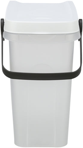 Trixie Voerton luftdicht lockbar Kunststoff transparent weiß Weiß