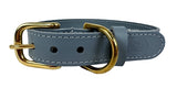 Sazzz Halshund Braveheart Leder hellblau - afbeelding 1