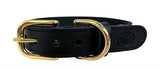 Sazzz Kragen Hund Braveheart Leder schwarz - afbeelding 1