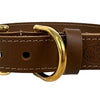 Sazzz Halshund Braveheart Leder Sattel braun