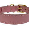 Sazzz Kragen Hund Braveheart Leder rosa