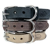 Sazzz Kragen Hund Nomad Vintage Leder Anthrazit