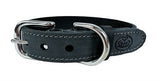 Sazzz Kragen Hund Nomad Vintage Leder Anthrazit - afbeelding 1