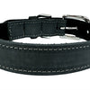 Sazzz Kragen Hund Nomad Vintage Leder Anthrazit