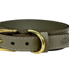 Sazzz Kragen Hund Pioneer Leder Taupe