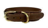 Sazzz Kragen Hund Pioneer Leder Sattel braun - afbeelding 1