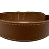 Sazzz Kragen Hund Pioneer Leder Sattel braun