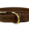 Sazzz Kragen Hund Pioneer Leder Sattel braun