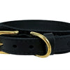 Sazzz Kragen Hund Pioneer Leder schwarz