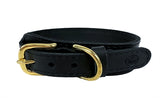 Sazzz Kragen Hund Pioneer Leder schwarz - afbeelding 1