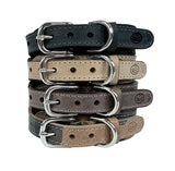 Sazzz Kragen Hund Boho Vintage Leder Beige - afbeelding 3
