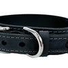 Sazzz Kragen Hund Boho Vintage Leder Anthrazit
