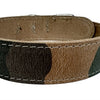 Sazzz Kragen Hund Boho Vintage Leder Tarnung