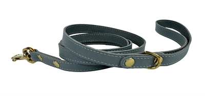 Sazzz Hundegürtel Passion Leder hellblau