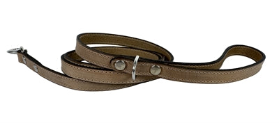 Sazzz Hundegürtel Fearless Vintage Leder Beige