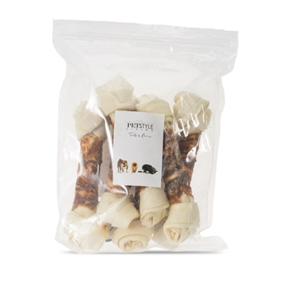 Petstyle Living Knoted Bot White mit Ente