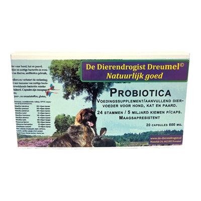 Tierische Drogist -Probiotika -Kapseln