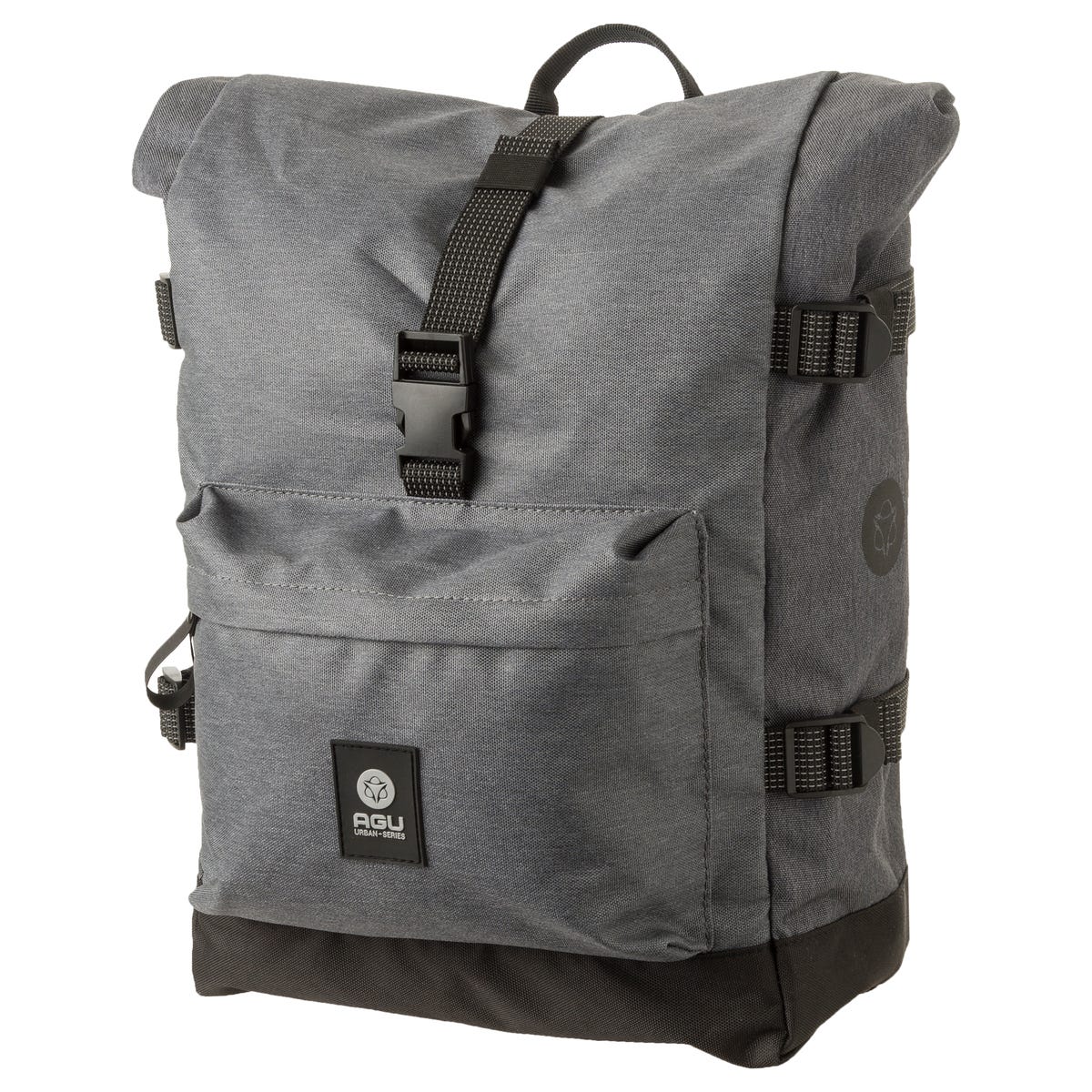 Agu H2O Roll-Top II Einzelfahrradtasche Urban Grey