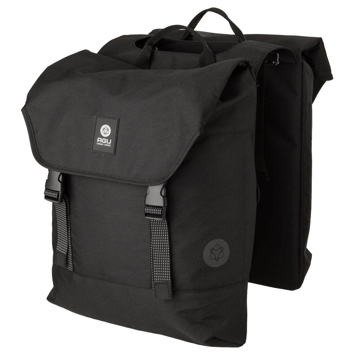 Agu DWR Doppelte Fahrradtasche Urban Black