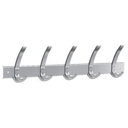 Abi Wandgarderobe Kerkmann Aluminium 5 Haken