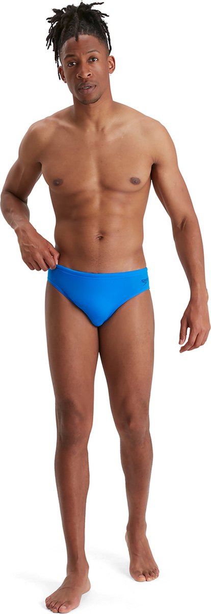 Speedo eco+ Buchstabe 7 cm Herren-Sport-Badehose – Rot