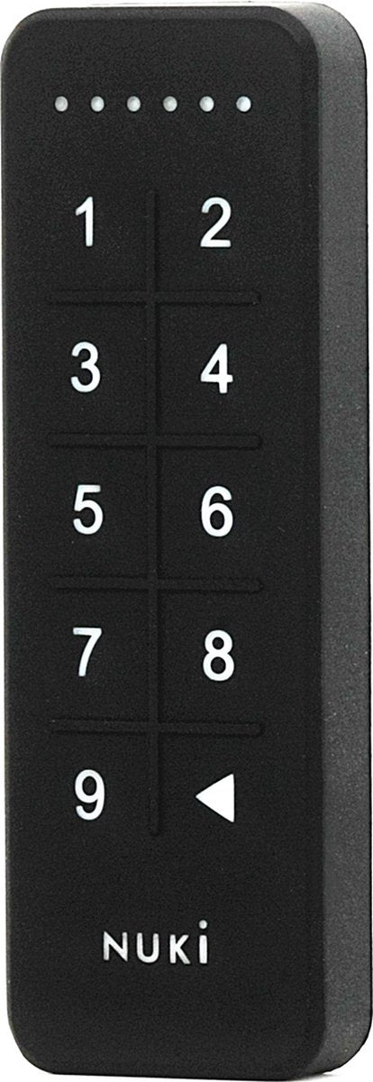 Nuki Keypad – Smarter Türöffner mit Zugangscode – für Smart Lock – Schwarz