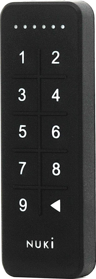 Nuki Keypad – Smarter Türöffner mit Zugangscode – für Smart Lock – Schwarz