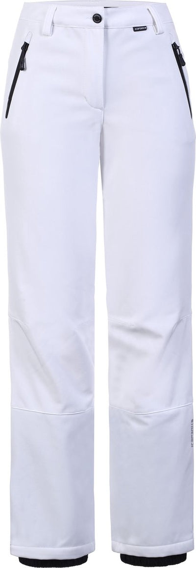 Icepeak Frechen Damen Softshell-Skihose – Weiß – 40