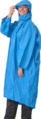 Lowland Outdoor-Wanderponcho – 100 % wasserdicht (10.000 mm) – atmungsaktiv (8.000 g m²), PFAS-frei! groß