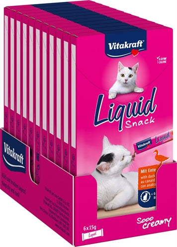 Vitakraft Cat Liquid Snack Ente B-Glucan