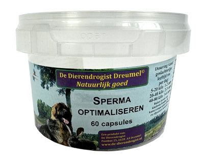 Tierische Drogist -Spermien optimieren Kapseln