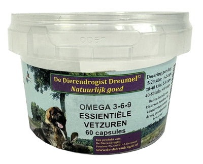 Tierischer Drogist Omega 3-6-9 Fettsäuren Kapseln